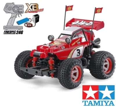 TAMIYA 1/10 RC XB EXPERT BUILT #227 COMICAL HOTSHOT GF-01CB Chassis 57927 JAPAN - Image 1 of 3