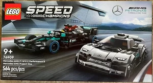 LEGO SPEED CHAMPIONS: 76909 Mercedes-AMG F1 W12 E Perf & Mercedes-AMG Project 1 - Picture 1 of 9