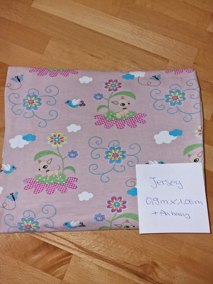 Jersey-Rehe-Kinderstoff - Bild 1 von 1