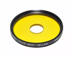 Centre Spot Yellow Filter 55mm thread Made in Japan - Picture 1 of 2