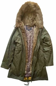 WOOLRICH ⭐️ Luxus Klassiker Parka 2-in-1 Parka Echtpelz Pelzfutter Gr. S 36 38 - Bild 1 von 19