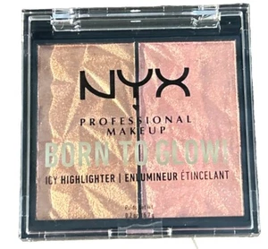 NYX BORN TO GLOW ICY HIGHLIGHTER BTG1H08 BOUT THE BRONZE & GEM STORM - Bild 1 von 2