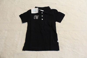 Camisa Polo Bella Bliss Bebé Niño Manga Corta Piqué NB7 Azul Marino Talla 3 Nueva con Etiquetas - Imagen 1 de 3