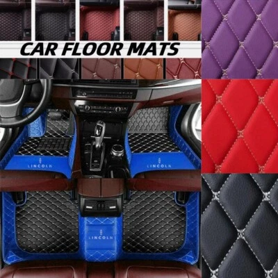 Alfombrillas auto impermeables aptas para Lincoln MKC MKS MKT MKX MKZ Foto 1 de 4