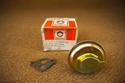  NOS 1979 Buick LeSabre Pontiac Catalina Bonnevill EGR Valve Kit 17065773 Foto 1 de 4