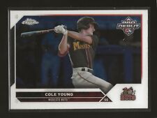 2023 Topps Pro Debut Chrome Cole Young Modesto Nuts (#PDC-33)