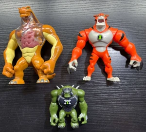 Ben 10 Humungousaur Ultimate Alien 4'' / Defender 6'' / Rath 5.5''Action Figures - Picture 1 of 11