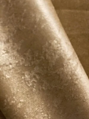 "Tela de forro de cortinas Blackout vendida por yarda 118"" de ancho - dorada" Foto 1 de 4