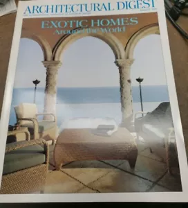 2002 AUGUST ARCHITECTURAL DIGEST MAGAZINE - Picture 1 of 3