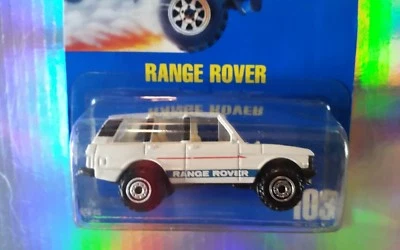 #103~BLUE CARD~RANGE3 ROVER~HOT WHEELS~RARE~VHTF~COLLECTIBLE~NEW~NICE~BP - Image 1 of 4