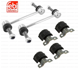 Front Sway Bar Links + Bushings with Brackets Kit FEBI BILSTEIN for Mercedes - Picture 1 of 1