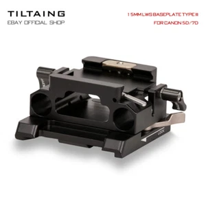Tilta 15mm LWS Quick Release Baseplate Film Camera Stand Holder For Canon 5D/7D - Picture 1 of 4