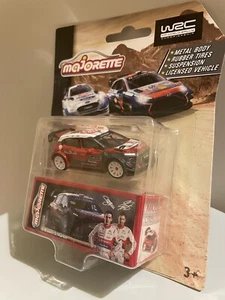 Miniatura Majorette Citroen C3 WRC Rally 1/64 3 Inches Metal Nuevo En Caja - Imagen 1 de 3