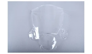 Parabrisas Transparente + Carbono Blanco HONDA CBR 250 R JC50 2011-2016 - Picture 1 of 3