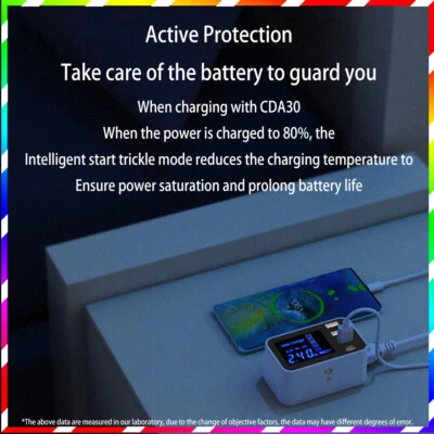 Multi-port 3USB+1PD 5V/3A smart charging station Portable travel charging - Image 1 of 4