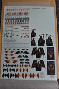 Forgeworld Night Lords Legion Transfer Sheet Decals HORUS HERESY Warhammer 30K - Picture 1 of 2