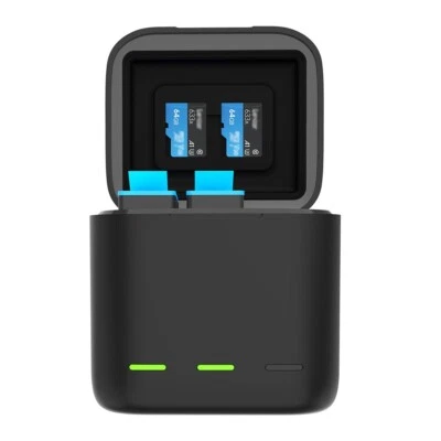 3 Channel Storage Battery Charger Box for GoPro Hero 13 Black - Image 1 of 4