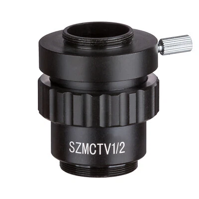 AmScope AD-C20 0.5X C-mount Lens Adapter for Microscope Video Cameras