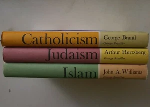 GREAT RELIGIONS OF MODERN MAN 3 VOL~ ISLAM~JUDAISM~ CATHOLICISM~ Very Good! - Picture 1 of 4