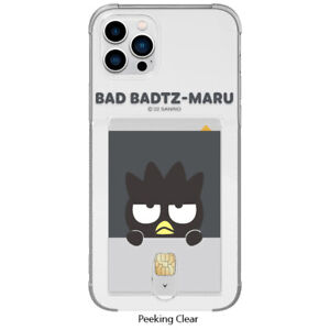 Bad Badtz Maru Card Case Collection for iPhone 14 13 12 11 XS 7/8 SE Pro Max +