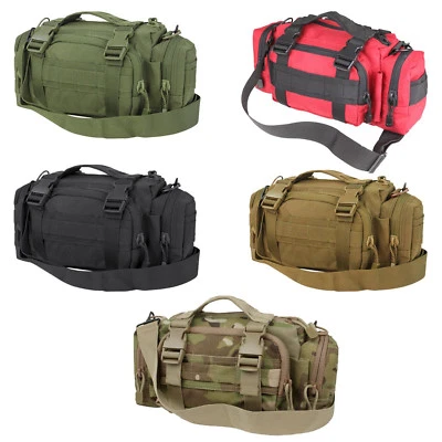 Condor 127 Tactical 3 Compartment MOLLE Modular Adjustable Strap Deployment Bag