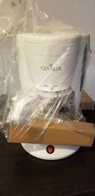Gevalia Kaffe Model DL10 Automatic Coffee Maker 10 Cup White New in opened box - Image 1 of 4