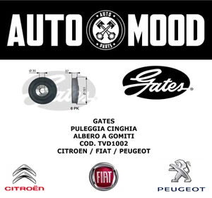 GATES - Riemenscheibe - Code TVD1002 - CITROEN / FIAT / LANCIA / PEUGEOT - Bild 1 von 3