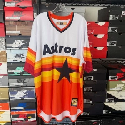 Cooperstown Majestic Cool Base Houston Astros Altuve MLB Jersey Striped  - Image 1 of 4