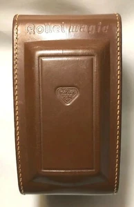 Vintage Rolleiflex Rollei Magic Model I & II Leather Camera Case Rare Original - Picture 1 of 10