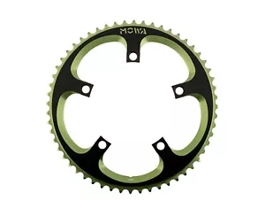 MOWA Road eBike Single Bicycle Chainring 56T for Shimano/Sram/Campy use Green - Picture 1 of 10