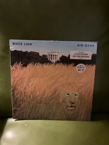 WHITE LION - Big Game LP Vinyl Atlantic Records Original 1989 VG+ PROMO - Picture 1 of 4