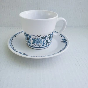 Vintage Noritake Progression BLUE MOON 9022 Teetasse/Kaffeetasse & Untertasse - Bild 1 von 8