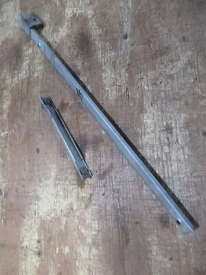 1962 Pontiac Catalina wagon rear door regulator roller track guides DR - Image 1 of 2