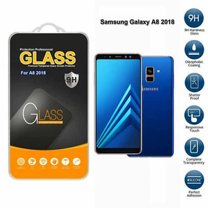 Pour Samsung Galaxy A8 2018 Protection Écran en Verre Trempé - Photo 1 sur 12