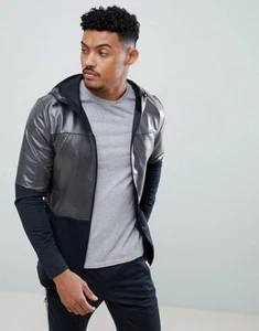 UNDER ARMOUR Herren Swacket Training Hoodie Jacke S M L XL UVP £100 schwarz B271 - Bild 1 von 3