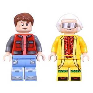 LEGO - 10300 Back To The Future Marty McFly & Doc Brown Minifigures set NEW - Picture 1 of 4