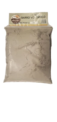 Máscara Térmica de Ceniza Volcánica / Barro Volcánico Termal { 1 Kilo / 2.2lbs } Foto 1 de 4