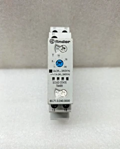 FINDER 80.71.0.240.0000 SOLID STATE TIMER RELAY - Picture 1 of 8