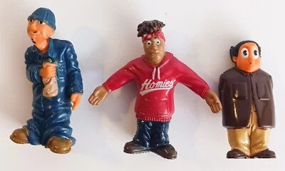 Lote de 3 Figuras Homies Wino Espantapájaros Búho Nocturno Serie 4 PVC 1,75 en 1/32 Foto 1 de 4