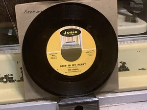 SHELLS-DEEP IN MY HEART/OUR WEDDING DAY/MINT-/1963 JOSIE LABEL/CLASSIC DOO WOP - Picture 1 of 6