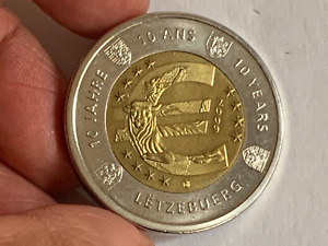 piece euro specimen luxembourg probe essai