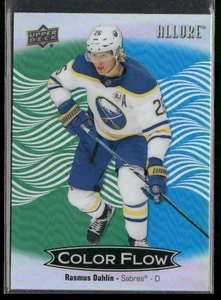 2024-25 Upper Deck Allure Rasmus Dahlin colore flusso verde-blu #CFL-47 sciabole - Foto 1 di 2