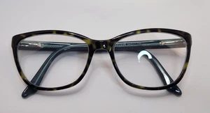 Genevieve Applaud tartaruga/blu 54-17-140 plastica full rim occhiali solo montatura - Foto 1 di 12