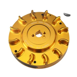 Gold Speedway Billet Flywheel Aluminum For Predator 212cc Hemi Go Kart Bike - Picture 1 of 7
