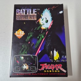 Gold Battle Sphere - Atari Jaguar Console Game Protective Case
