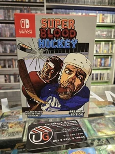 Super Blood Hockey Nintendo Switch, NSW 2021 - Brand New SEALED PLUS EXTRAS - Picture 1 of 3