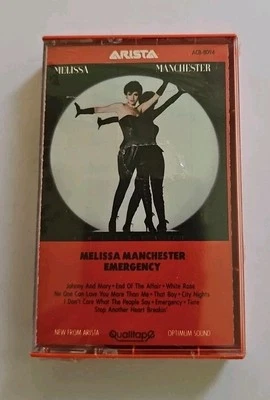Melissa Manchester - Emergency Cassette SEALED Arista VTG  - Image 1 of 4