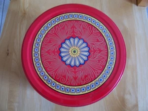 Lata de galletas suecas vacía - Nyakers Pepparkakor (rojo brillante) - Imagen 1 de 9