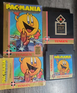 Pac-Mania (Nintendo, 1990) NES mit Box & Handbuch (BESCHÄDIGTE BOX/HANDBUCH) - Bild 1 von 22