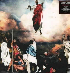 Freddie Gibbs You Only Live 2wice LP vinyl Europe Empire 2024 Limited deep red - Picture 1 of 2